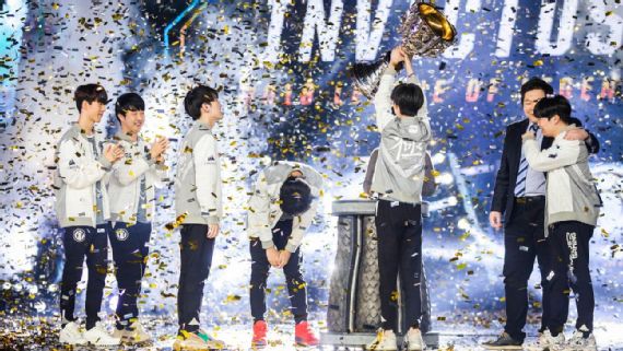 Znalezione obrazy dla zapytania invictus gaming wins 2018 worlds
