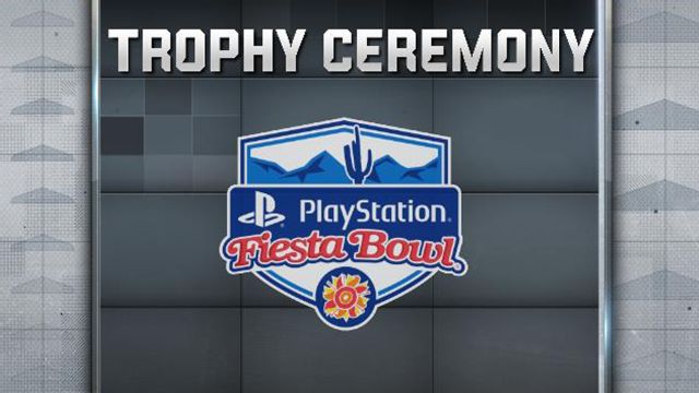 PlayStation Fiesta Bowl Trophy Ceremony (12/30/17) - Live Stream - Watch  ESPN