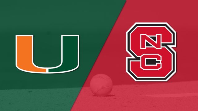 Miami vs. NC State (Baseball)
