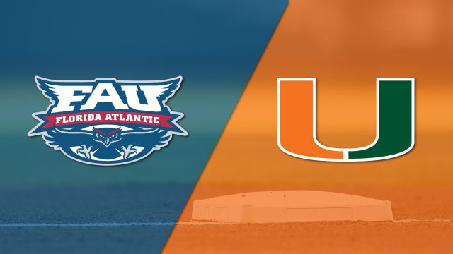 Florida Atlantic vs. Miami (Baseball)