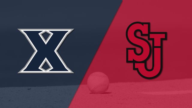 Xavier vs. #22 St. John's (Baseball)