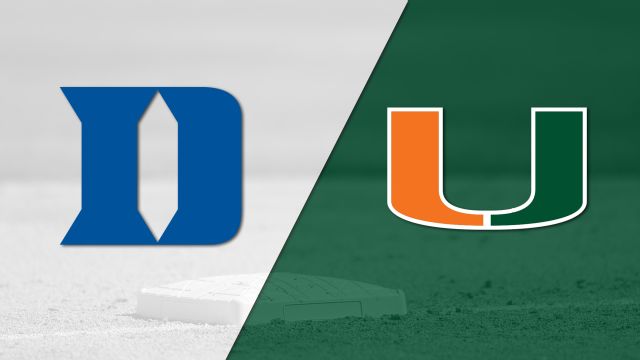 Duke vs. Miami (Baseball)