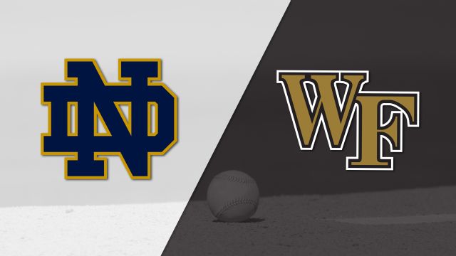 Notre Dame vs. #22 Wake Forest (Baseball)