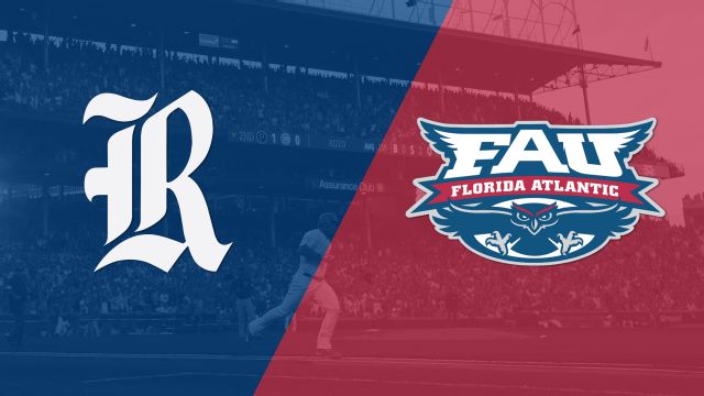 Rice vs. Florida Atlantic (Game 1) (C-USA Baseball Championship)