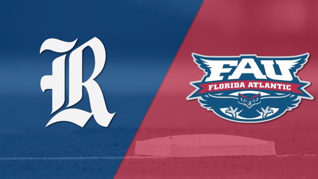 Rice vs. Florida Atlantic (Game 11) (C-USA Baseball Championship)