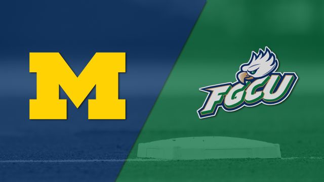 Michigan vs. Florida Gulf Coast (Site 9 / Game 1) (NCAA Baseball Championship)