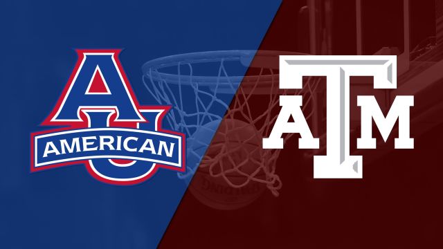 American vs. Texas A&M (M Basketball)