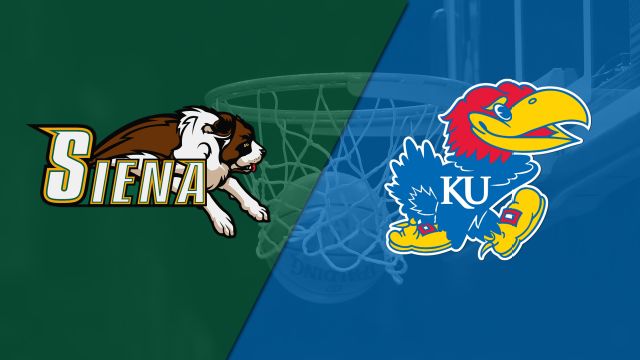 Siena vs. #7 Kansas (M Basketball)