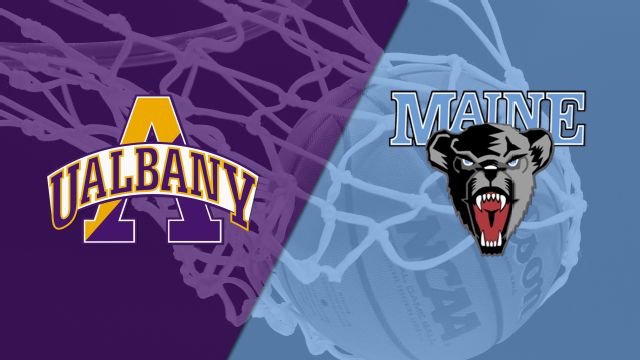 Albany vs. Maine (M Basketball)
