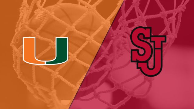 Miami (FL) vs. St. John's (W Basketball)