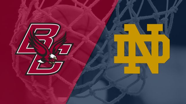 Boston College vs. #5 Notre Dame (W Basketball)