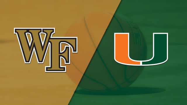 Wake Forest vs. Miami (W Basketball)