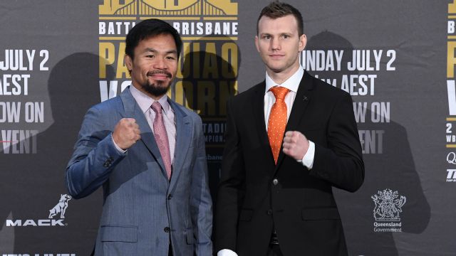 Pacquiao vs. Horn Official Weigh-In