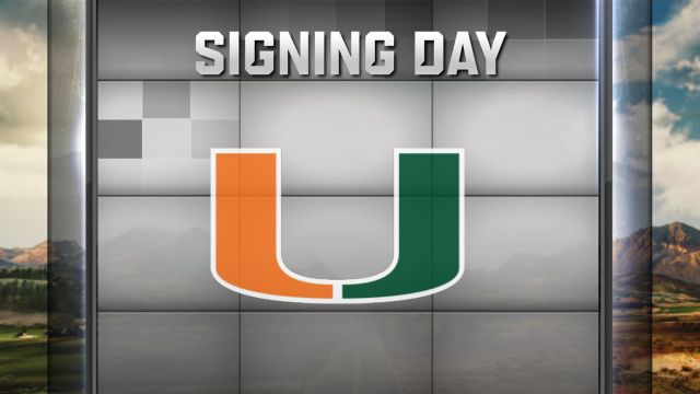 Miami National Signing Day Show