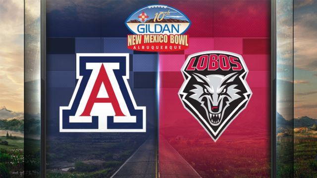 Arizona vs. New Mexico (Gildan New Mexico Bowl)