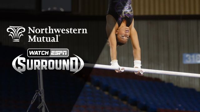 Northwestern Mutual Uneven Bars Cam - 2017 NCAA Women's Gymnastics Championships (Semifinal #1)