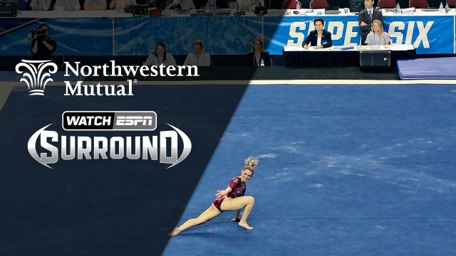 Northwestern Mutual Floor Cam - 2017 NCAA Women's Gymnastics Championships (Semifinal #1)