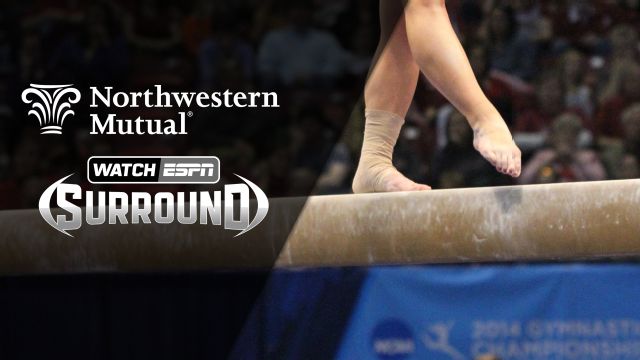 Northwestern Mutual Balance Beam Cam - 2017 NCAA Women's Gymnastics Championships (Semifinal #1)