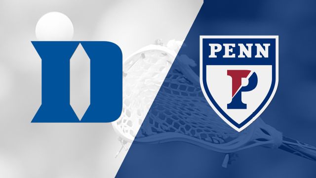 #1 Duke vs. Pennsylvania (M Lacrosse)