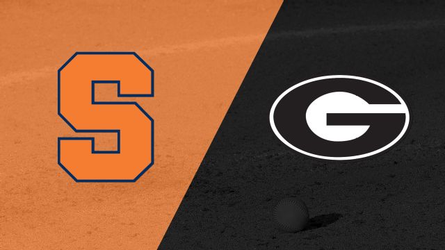 Syracuse vs. #10 Georgia (Softball)