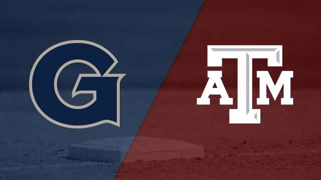 Georgetown vs. #5 Texas A&M (Softball)