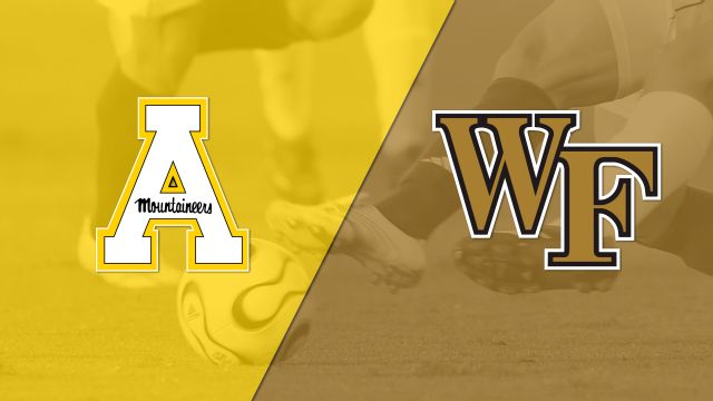 Appalachian State vs. #21 Wake Forest (M Soccer)