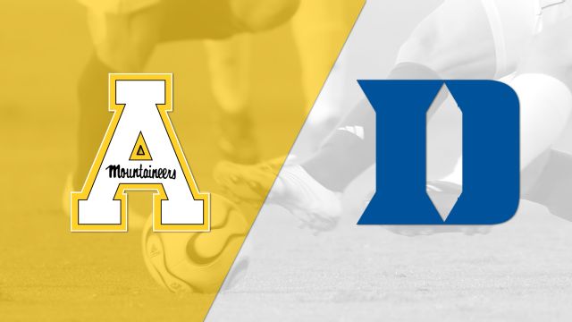 Appalachian State vs. #19 Duke (M Soccer)