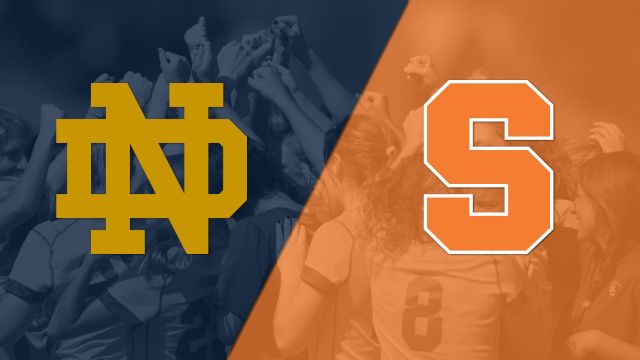 #20 Notre Dame vs. Syracuse (W Soccer)