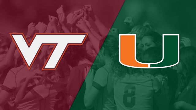 #25 Virginia Tech vs. Miami (W Soccer)