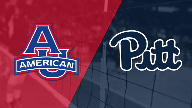 American vs. Pittsburgh (W Volleyball)