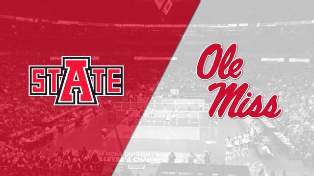 Arkansas State vs. Ole Miss (W Volleyball)