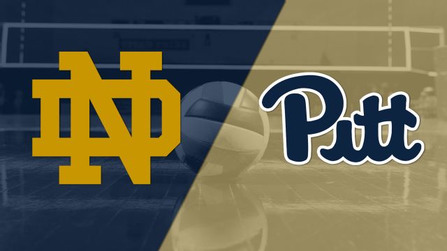 Notre Dame vs. Pittsburgh (W Volleyball)