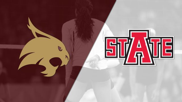 Texas State vs. Arkansas State (W Volleyball)