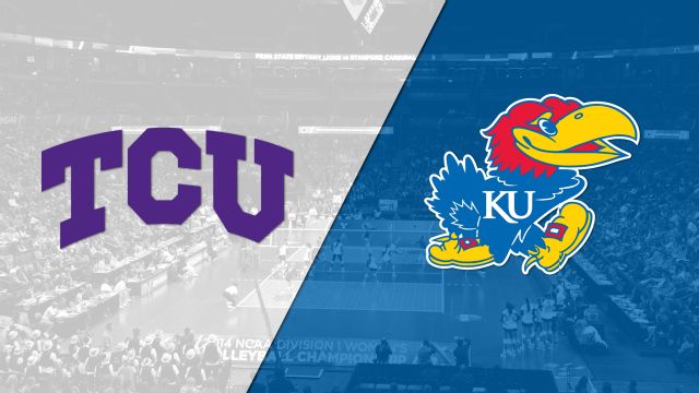 TCU vs. #4 Kansas (W Volleyball)