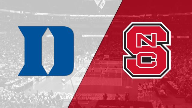 Duke vs. NC State (W Volleyball)