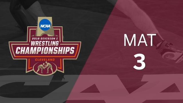 2018 NCAA Wrestling Championship (Mat 3, First Round)