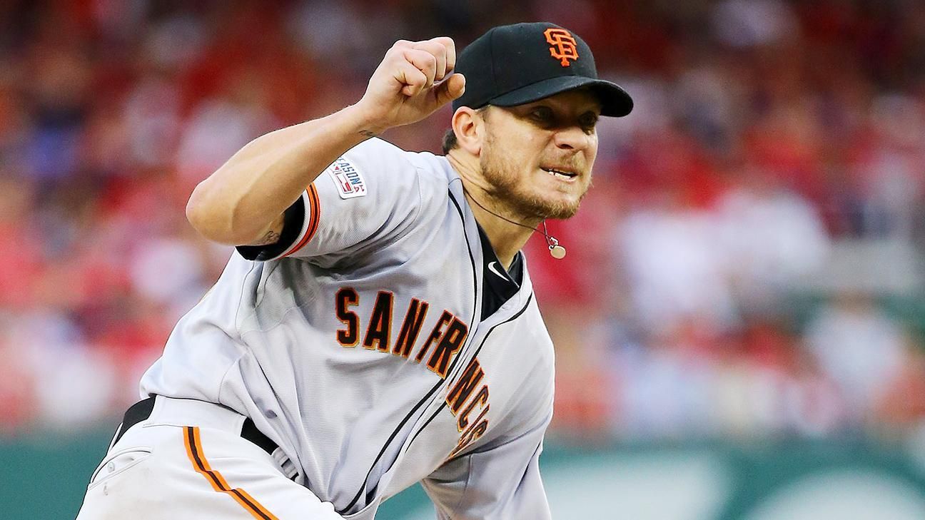 Jake Peavy leads Giants past Nats, to 9th straight postseason win - ABC7  Chicago