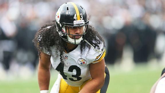 No. 43 – S Troy Polamalu (unofficially retired)