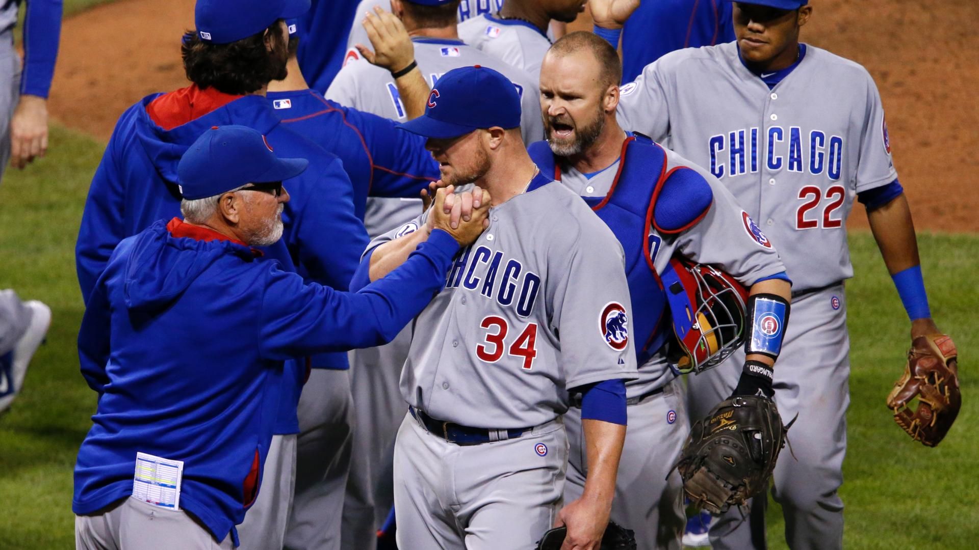 Cubs clinch first playoff spot since '08 with Giants' elimination