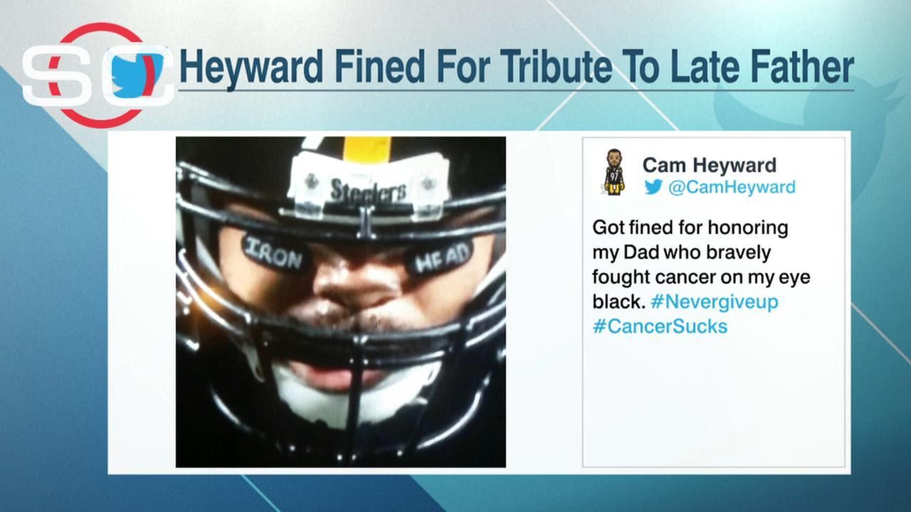 NFL fines two Steelers for cancer tributes against uniform policy