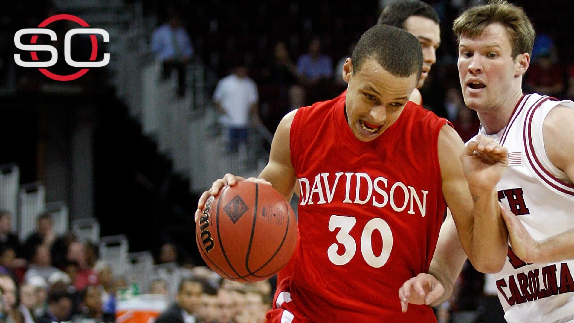 Davidson coach explains why Steph Curry's jersey hasn't been