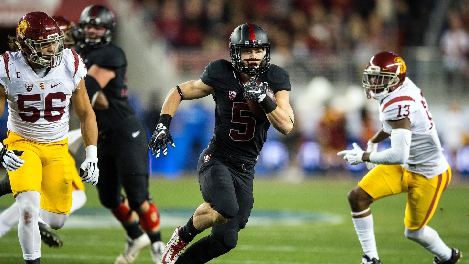 Christian McCaffrey racks up 152 total yards and a TD in the 49ers' 30-23  victory over the Rams