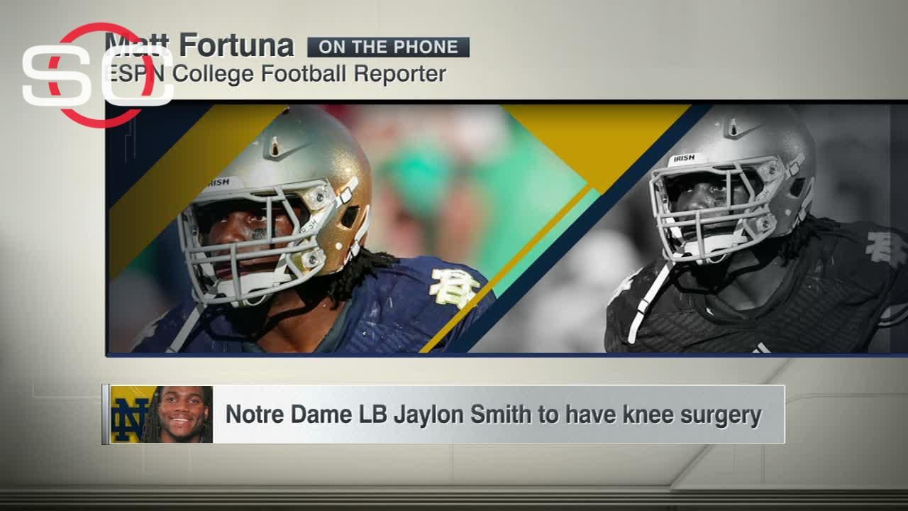 Jaylon Smith  Fighting irish football, Irish football, Norte dame fighting  irish