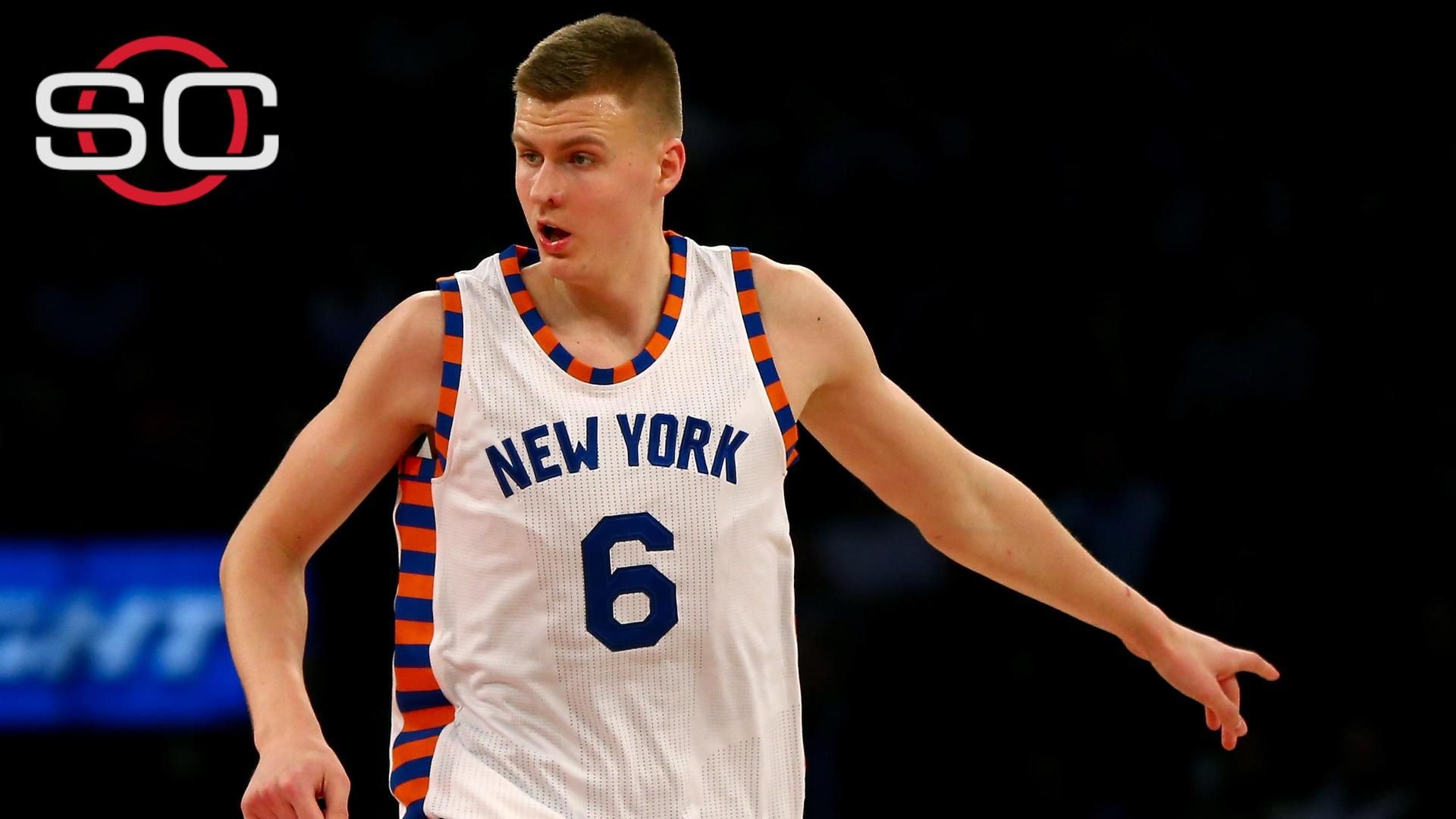Knicks Rookie Porzingis #4 In NBA Jersey Sales