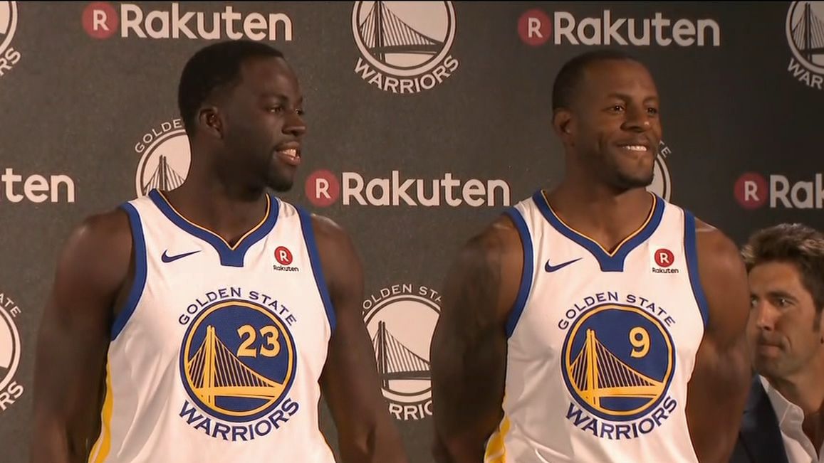 Warriors sign jersey-patch advertising deal with Rakuten - ABC7 San  Francisco
