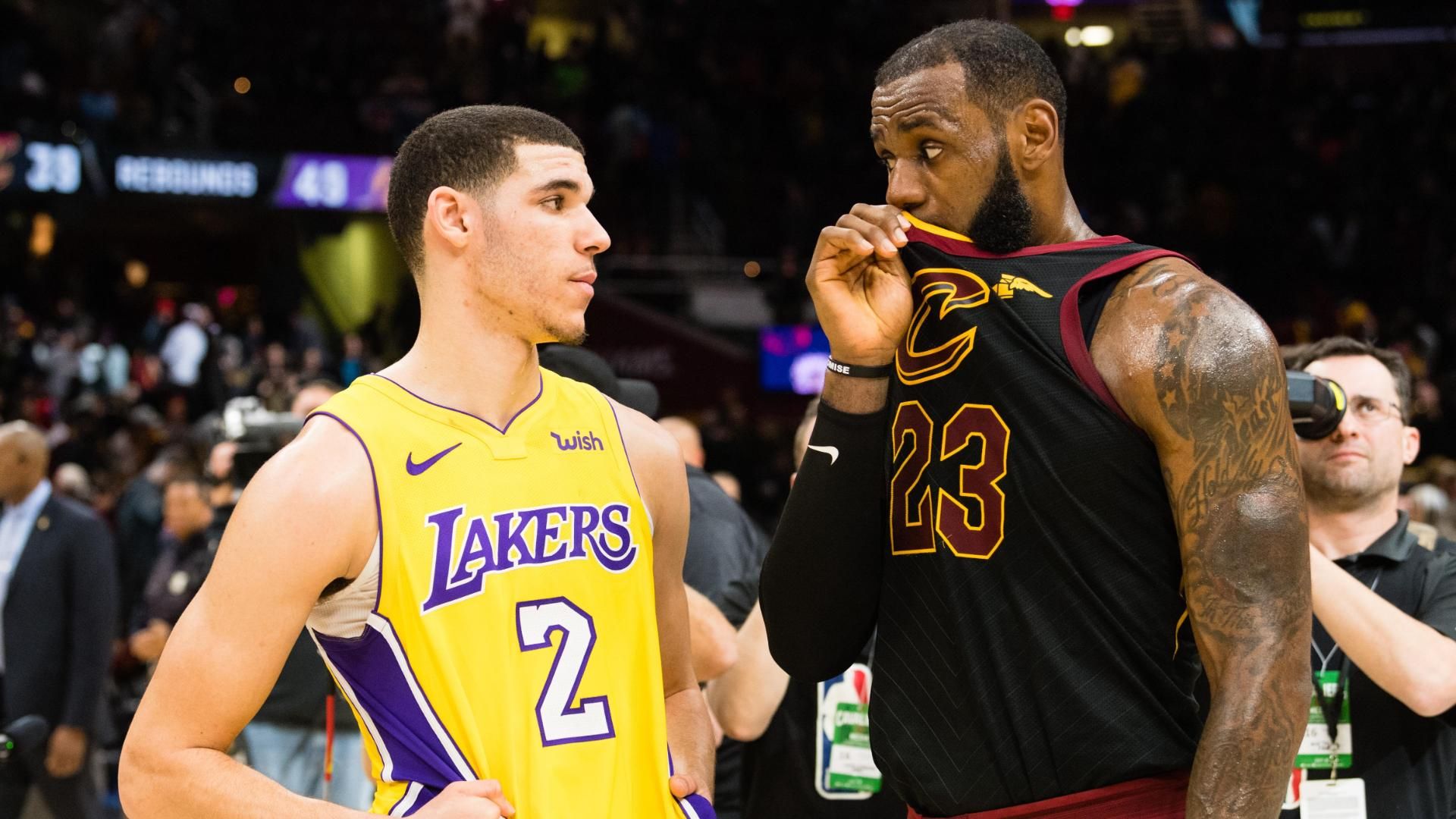 LeBron James grew up idolizing Magic Johnson and is excited to