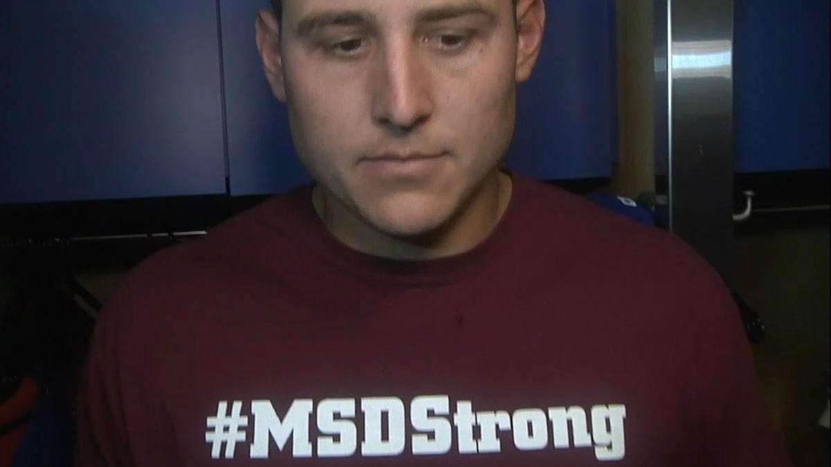 Cubs' Rizzo reflects on shoot at alma mater, Marjory Stoneman Douglas High  School
