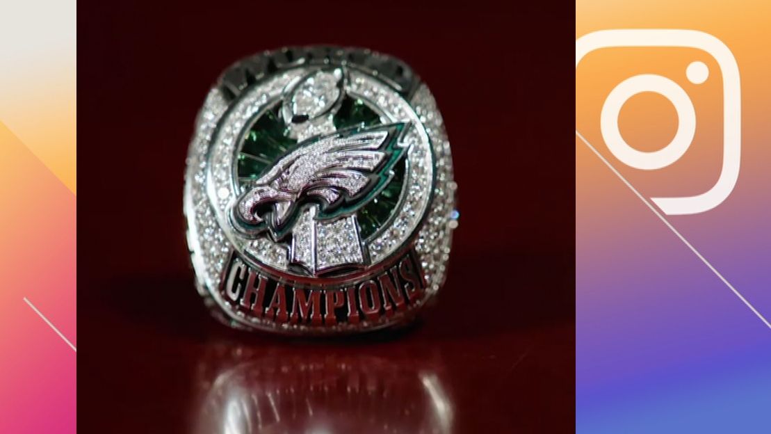 Eagles unveil Super Bowl LII championship ring