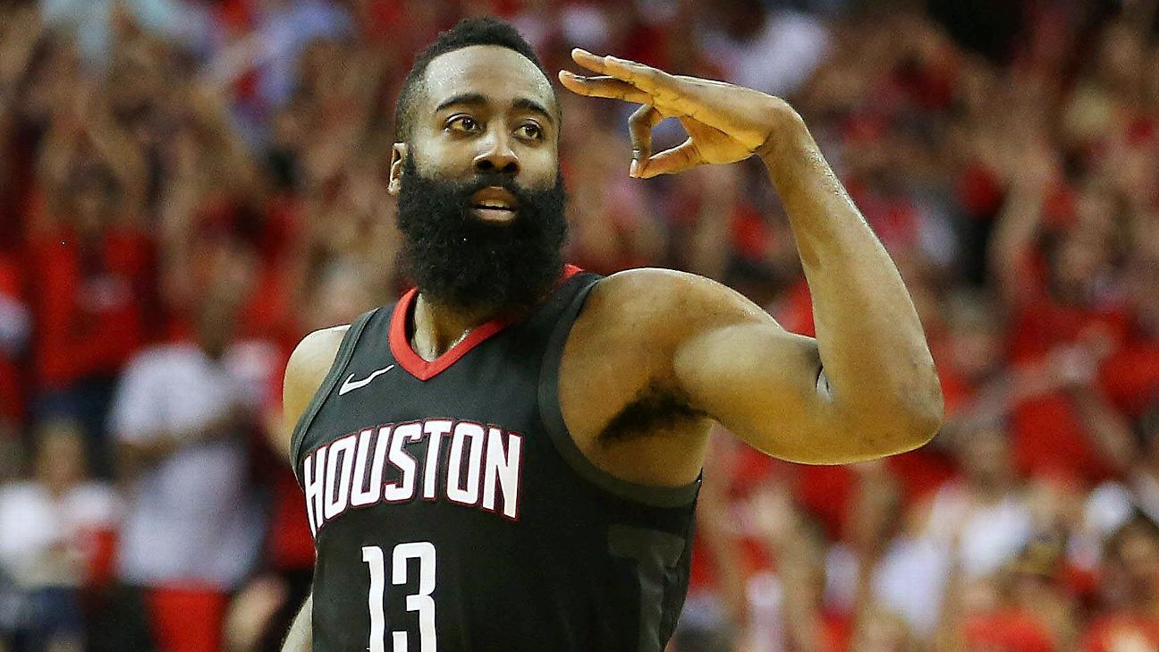 Rockets' James Harden awarded NBA's MVP after career season