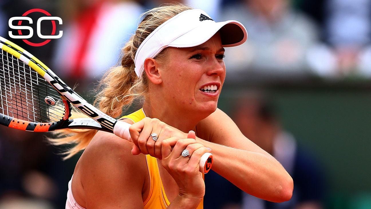 Wozniacki ousted in second round